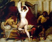 Candaules, King of Lydia, Shews his Wife by Stealth to Gyges, William Etty
